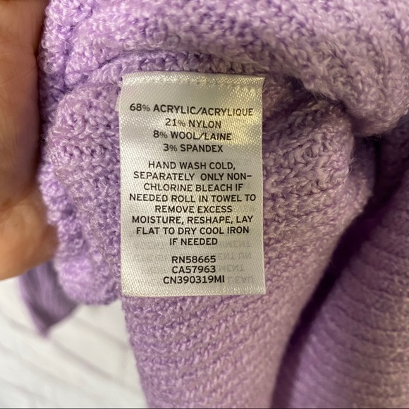 Caslon Side Button Hooded Sweater - Picture 9 of 11